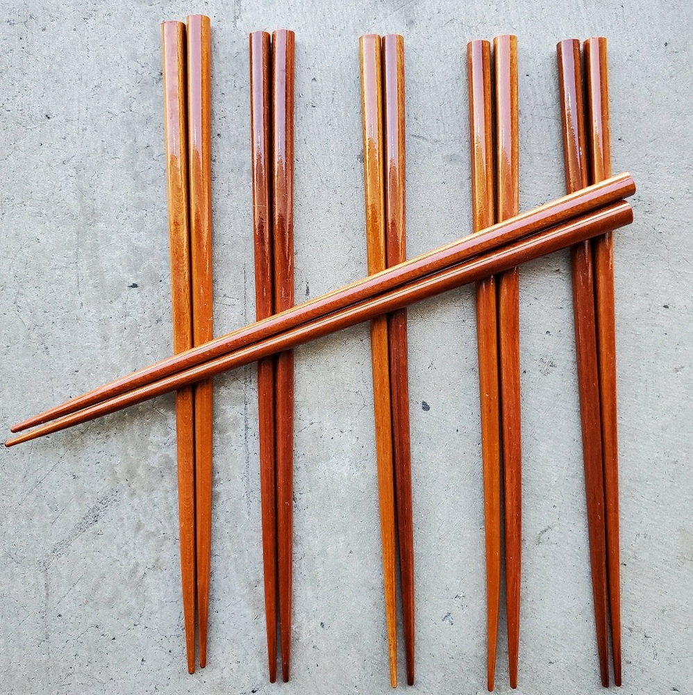 Bamboo Chopsticks 2 (6 pair) each set of 6 are $8